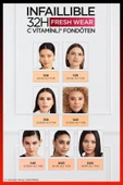 L'OREAL PARİS L'oréal Paris Infaillible 32h Fresh Wear C Vitaminli Fondöten - 130 True Beige - 6