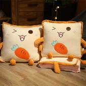 Avokado Desenli Yazlık Klima Battaniyesi - Küçük Boy thumbnail 11