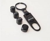 Logolu Metal Sibop Kapağı Ve Anahtarlık Seti Şık Oto Sibop Kapağı - 2