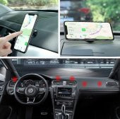 Araç Torpido Üstü Mıknatıslı Manyetik Üniversal Telefon Tutucu - 2