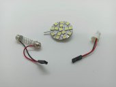SMD 5050 G4 15 Ledli ve 6 Ledli Proje Oto Tavan Spot Ampulü Lamba - 2