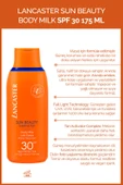 LANCASTER Sun Beauty Sun Body Milk Spf30 175 ml - 1