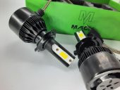Mach Bam5 H7 Beyaz Led Xenon Far Ampül Zenon Led Işık Şimşek Etkili - 4