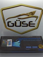 Ayak Altı Kumandalı 9 - 12 Led Sese Müziğe Duyarlı Araç İçi Led - 4
