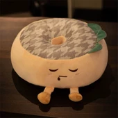 Tek Tarafı Süper Yumuşak Tek Tarafı Buz Rattan Peluş Minder - Öpücük Desenli (40x40 cm) - 12