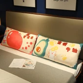 Meyve Desenli Dekoratif Yastık - Fude Niuyou (Kare) 40x40cm thumbnail 4