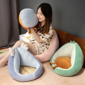 Çizgi Film Popo Minderi - Pembe Bulut 55x60cm thumbnail 8