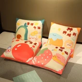 Meyve Desenli Dekoratif Yastık - Fude Niuyou (Kare) 40x40cm thumbnail 10