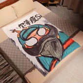 Baskılı Flanel Battaniye - Artı Yıl Sonra Yıl-1 - 100*80cm thumbnail 5