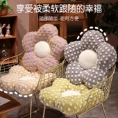 Kuzu Yünü Popcorn Minder - Gri 50x50x15cm - 6