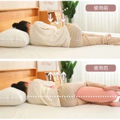 Şeker Buz İpek Peluş Yastık - Pembe - 150cm - 12
