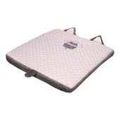 Yuvarlak Husky Desenli Hafızalı Köpük Minder - 40x40x4cm - 12