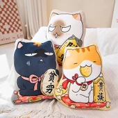 Şanslı Kedi Yaratıcı Yastık Peluş Oyuncak Bebek - Gui Zu 45cm thumbnail 6