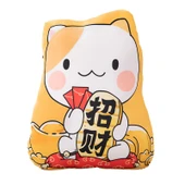 Şanslı Kedi Yaratıcı Yastık Peluş Oyuncak Bebek - Gui Zu 45cm thumbnail 11