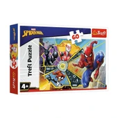 PUZZLE-17372 Marvel Spiderman 60 Parça Puzzle - 1