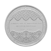 AgaKulche Türkiye - Hollanda Dostluğu Gümüş Sikke Coin - 2