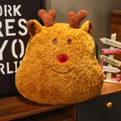 Noel Peluş Yastık - Yılbaşı Ağacı 68cm - 8