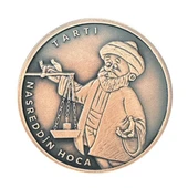 AgaKulche Nasreddin Hoca Bronz Sikke Coin - 1