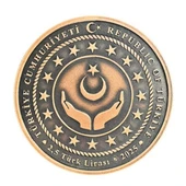 AgaKulche Aile Yılı Bronz Sikke Coin - 2
