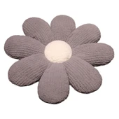 Kadife Yaprak Minder - Sarı - 60cm - 12