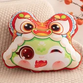 Yılan Yılı Baskılı Peluş Anahtarlık - Sarı 10cm thumbnail 6