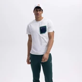 Ellesse Erkek Kırık Beyaz Pamuklu Tişört – EM362-OF - 1
