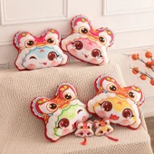 Yılan Yılı Baskılı Peluş Anahtarlık - Sarı 10cm thumbnail 12