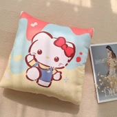 Sanrio Dondurma Serisi Klima Battaniyesi Peluş Oyuncak - Resim 3, 39x39cm - 1