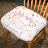 Çizgi Film Kare Peluş Minder - Unicorn My Melody 40x40cm - 12