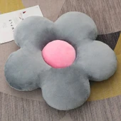 Çiçek Peluş Minder - Sarı - 45cm thumbnail 4