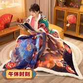 Kalınlaştırılmış Ejderha Yılı Battaniyesi - Long De Chuan Ren - 80x100cm - 6