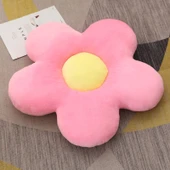 Çiçek Peluş Minder - Sarı - 45cm thumbnail 8