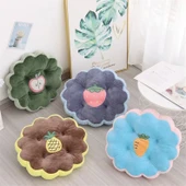 Çizgi Film Meyve Peluş Minder - Elma Kare 42cm - 12