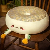 Tost Ekmek Şekilli Oyuklu Soğutucu Tatami Minder - Gülümseme 40x40cm - 1