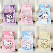 Melody Desenli Flanel Havlu - 75x35cm - 4