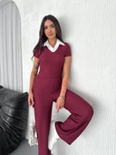 Ottoman kumaş beyaz gömlek yaka takım s4142 thumbnail 5