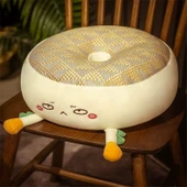 Tost Ekmek Şekilli Oyuklu Soğutucu Tatami Minder - Gülümseme 40x40cm - 12
