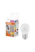 Osram Led 4.9W 2700K 470lm E14 Duy Sarı Işık Top Ampul - 1