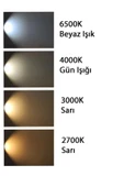 Osram Led 4.5W 6500K 350lm GU10 Duy Beyaz Işık Spot Lamba - 5