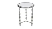 Mikasa Moor Aynali Metal Ayaklı Yuvarlak Sehpa 41x66 cm thumbnail 1