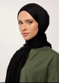 Tesettür Şal - Siyah thumbnail 3