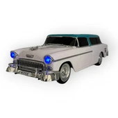 Beyaz WS-1955 Bluetooth Hoparlör Güçlü Ses, Şık Tasarım! - 2