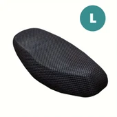 Glanz File Sele Kılıfı 3D Scooter Motosiklet L Beden Koltuk Sele Filesi - 1