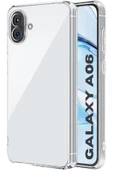 EVAX (LUX ŞEFFAF) Samsung Galaxy A06 Şeffaf Kamera Yeri Korumalı Silikon Kılıf - 2