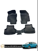 Seat Leon 2013 - 2020 3D Havuzlu Oto Paspas - 1