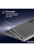EVAX (LÜX ŞEFFAF) Samsung S25 Ultra Uyumlu Kamera Koruyuculu Lüx Şeffaf Yumuşak Silikon Kılıf - 5
