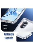 EVAX  (LUX ŞEFFAF) Samsung Galaxy A26 Şeffaf Kamera Yeri Korumalı Silikon Kılıf - 2