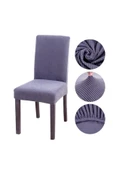 Bemrax Lila, Esnek , Yıkanabilir Sandalye Kılıfı - 1