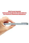 EVAX  (TIPALI ŞEFFAF) Iphone 15 Kamera Koruyuculu Şarj Yeri Tıpalı Yumuşak Şeffaf Silikon Kılıf - 4
