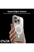 EVAX (SERT MİKA KILIF) iPhone 13 Pro Uyumlu Şeffaf Sert Mika SARARMAZ Magsafe İnce Fit Kılıf - 2